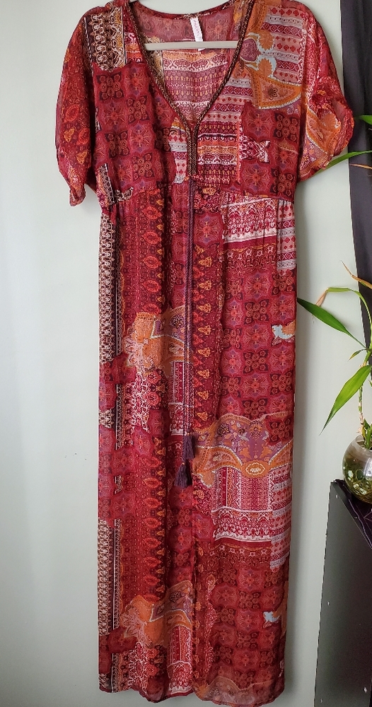 Xhilaration Boho Maxi Dress